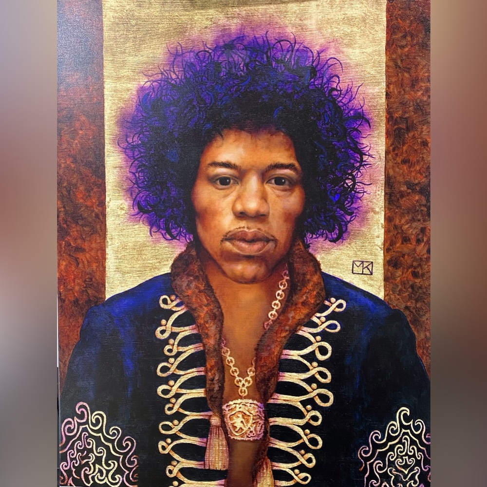 Jimi Hendrix quality print on canvas